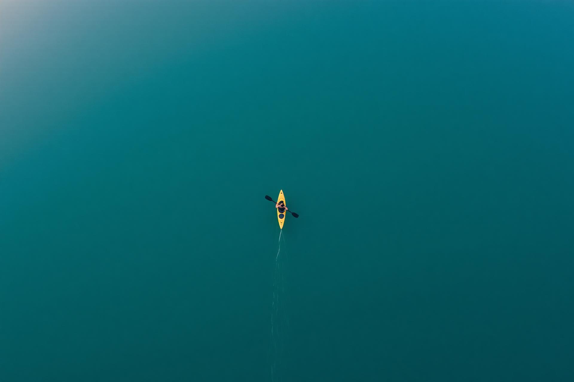 Above the Lake — perspective shift