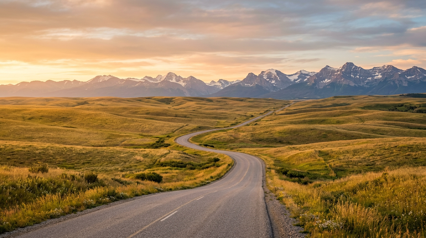 Hauling the Foothills — perspective shift